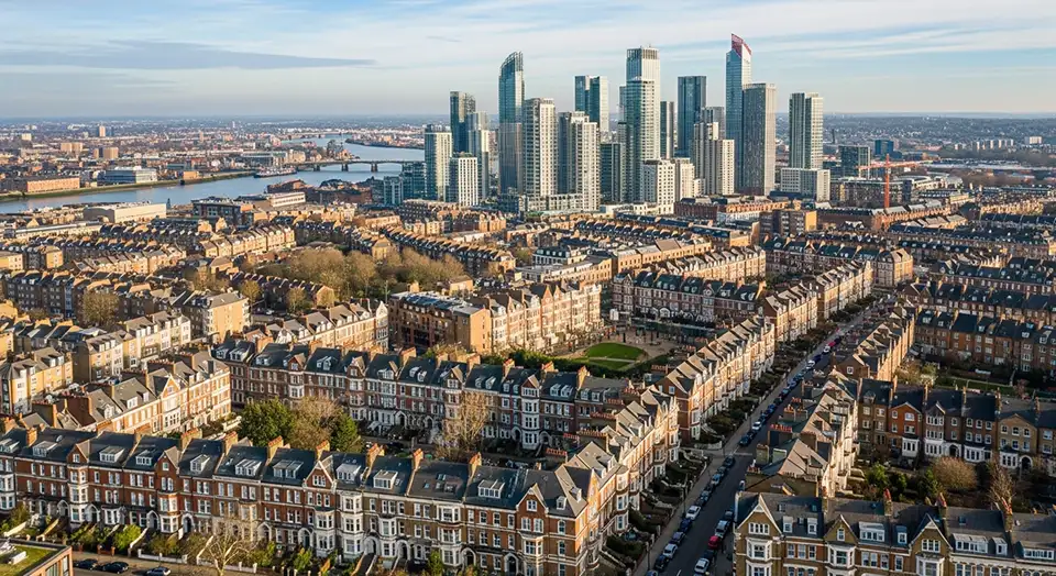 Buy-to-Let Investment Areas East Ham or Thamesmead Aerial